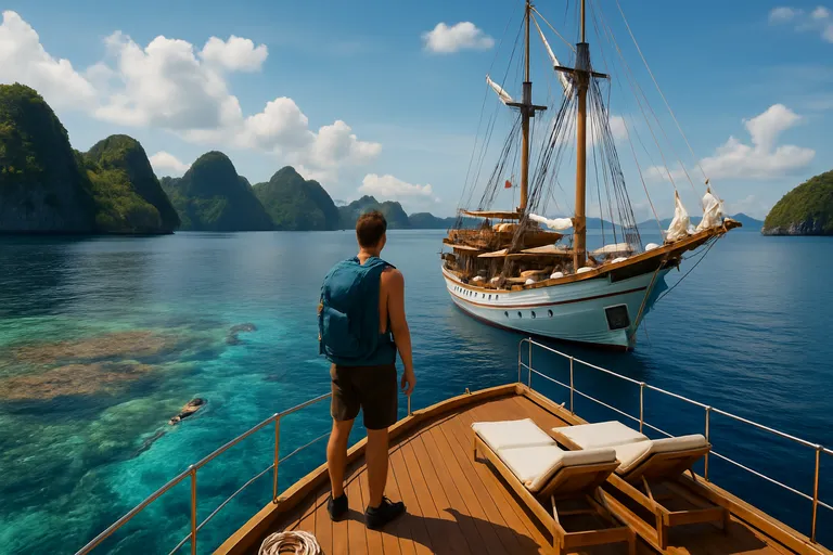 Raja ampat: avontuur en luxe op zee